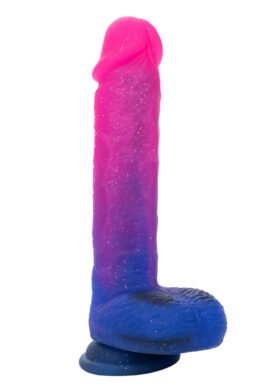 Ombre Hombre Vibrating Dildo - PINK