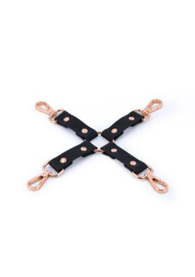 Bondage Couture Hog Tie - BLACK