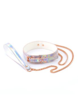 Cosmo Bondage Collar & Leash - MULTICOLOR