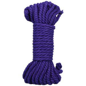 Bind and Tie - 6 mm Hemp Bondage Rope - 30 ft - Violet
