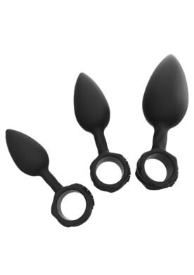 Anal Training Plugs - BLACK