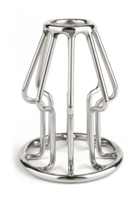 Trapezoid Anal Plug Small - SILVER