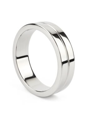 Single Grooved C-Ring 50mm - SILVER