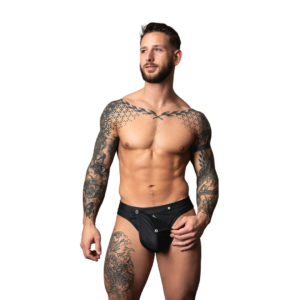 Snap Off Thong - S/M - Black