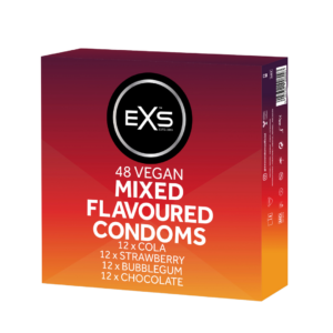 EXS Mixed Flavoured - Condoms - 48 Pieces