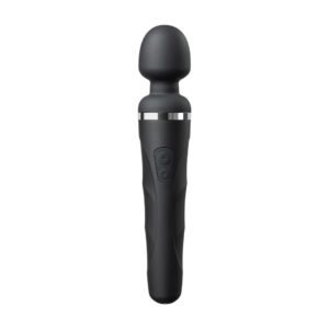Domi 2 - Bluetooth App-controlled Mini Wand Massager - Black