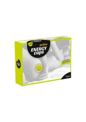 Active Energy Caps Men 5 pcs - NATUREL