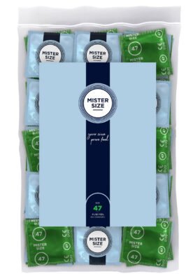 MISTER SIZE 47mm Condoms 100pcs - NATUREL