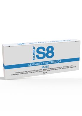 S8 Sexuality Male Tabs 8 pcs - NATUREL