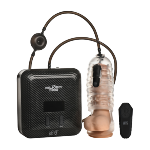 The Milker Stamina - Automatic Vibration and Suction Stroker - Transparent