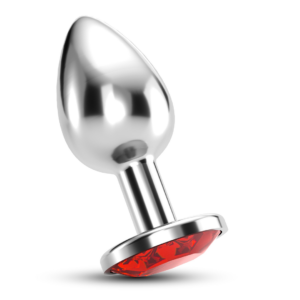 Bijou - Anal Jewel Plug - Small - Red