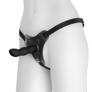 Snapper - Strap-on Harness with Dildo - Black