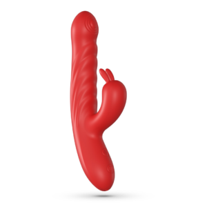 Lapin - Thrusting Rabbit Vibrator - Red