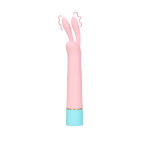 Mini Rabbit Vibrator with USB Charger - Cherry Chiffon