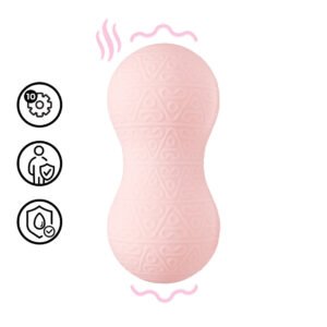 Vibrating and Heating Massager - Pink