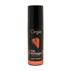 High Voltage - Liquid Vibrator - Strawberry - 0.5 fl oz / 15 ml