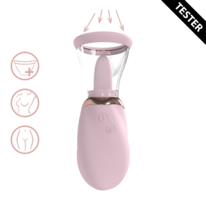 Boost - Rechargeable Vulva and Breast Pump - Pink - Tester