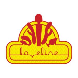 Woven Badge - Loveline