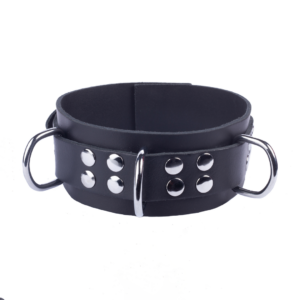 Ultra Leather Necklace - Black
