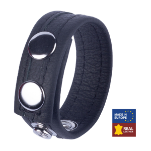 Tippy - Leather Cockring - Black