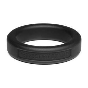 Silicone Hefty Ring Classic - Cockring - 1.4 / 3,6 cm - Black