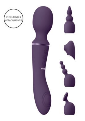 Nami - Pulse Wave  Vibrating Wand - Purple
