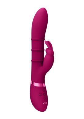Sora - Up  Down Stimulating Rings, Vibrating G-Spot Rabbit - Pink