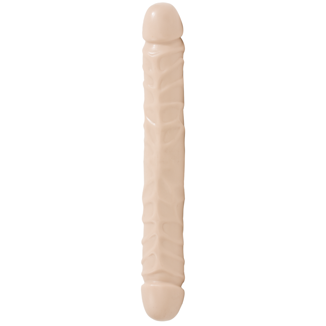 Jr. Veined Double Header - Dildo with Double Ends - 12 / 30 cm 1