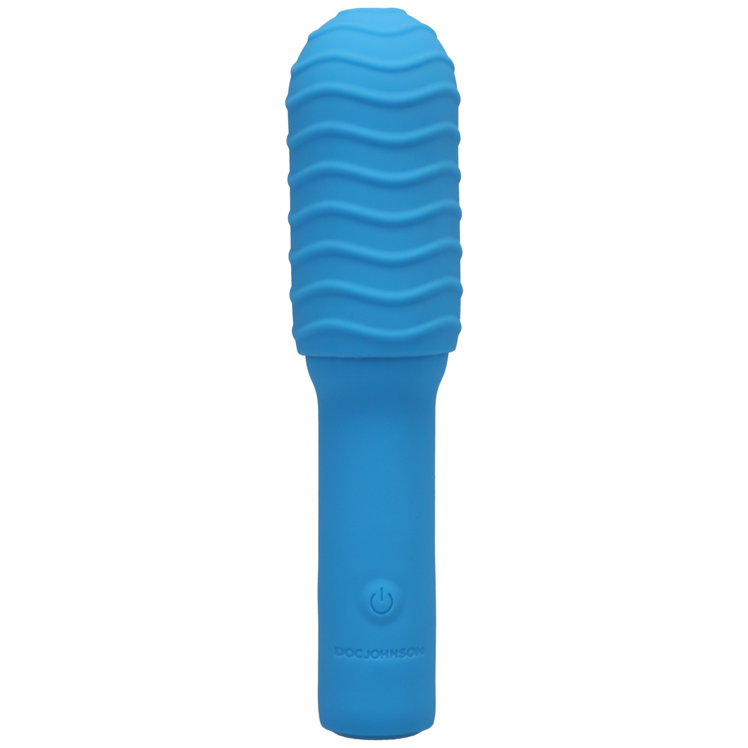 Elite - Mini Vibrator with Interchangeable Attachment - 4 / 10 cm 1