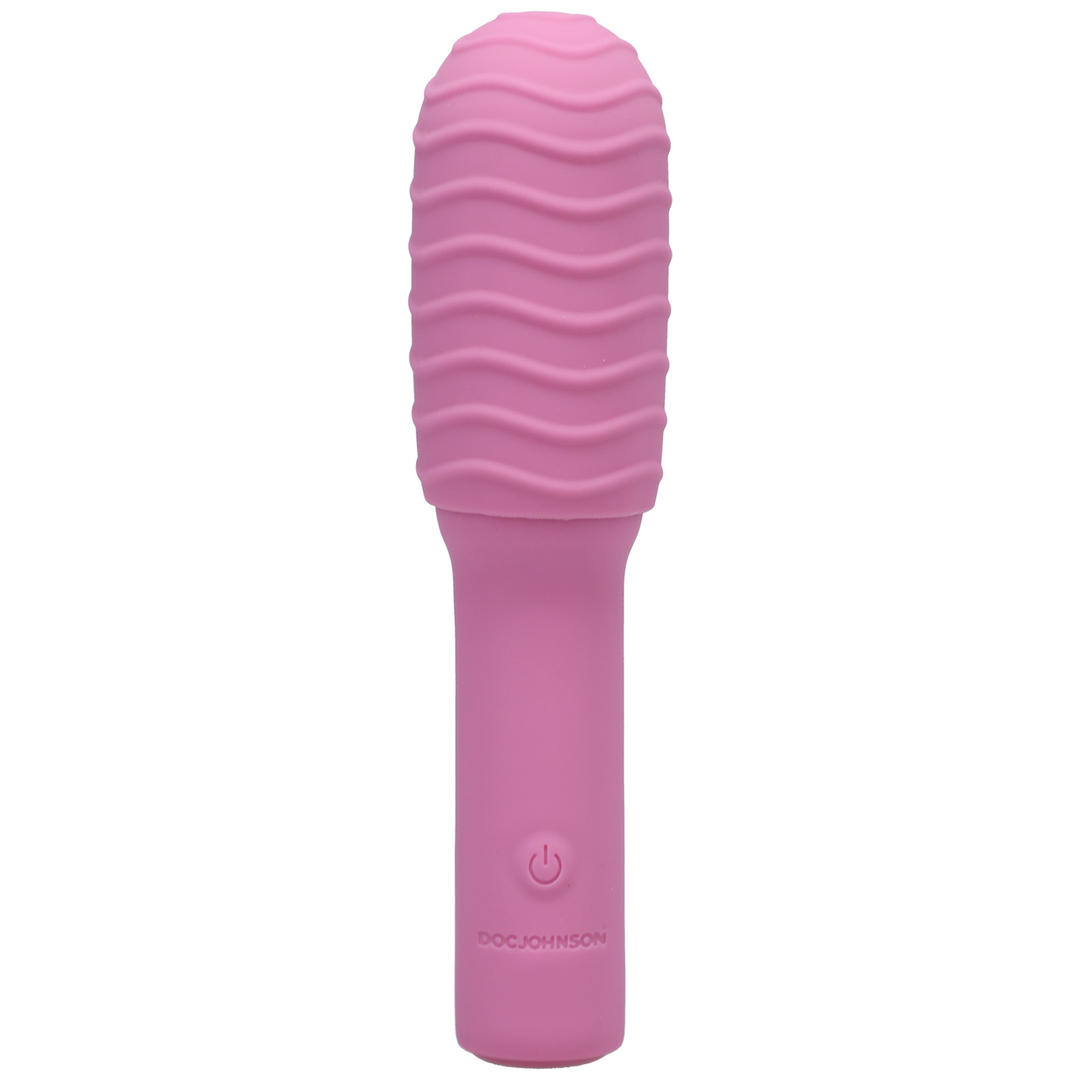 Elite - Mini Vibrator with Interchangeable Attachment - 4 / 10 cm 1