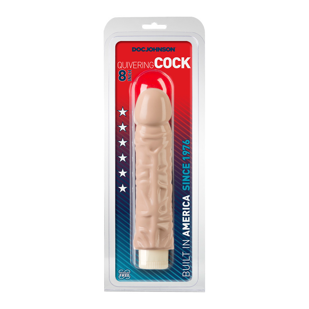 Quivering Cock - Realistic Multispeed Vibrator - 8 / 20 cm 2