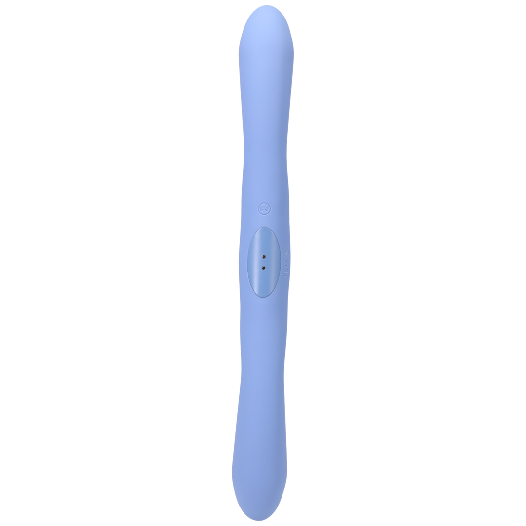 Duet - Double Ended Vibrator with Wireless Remote - Periwinkle 5