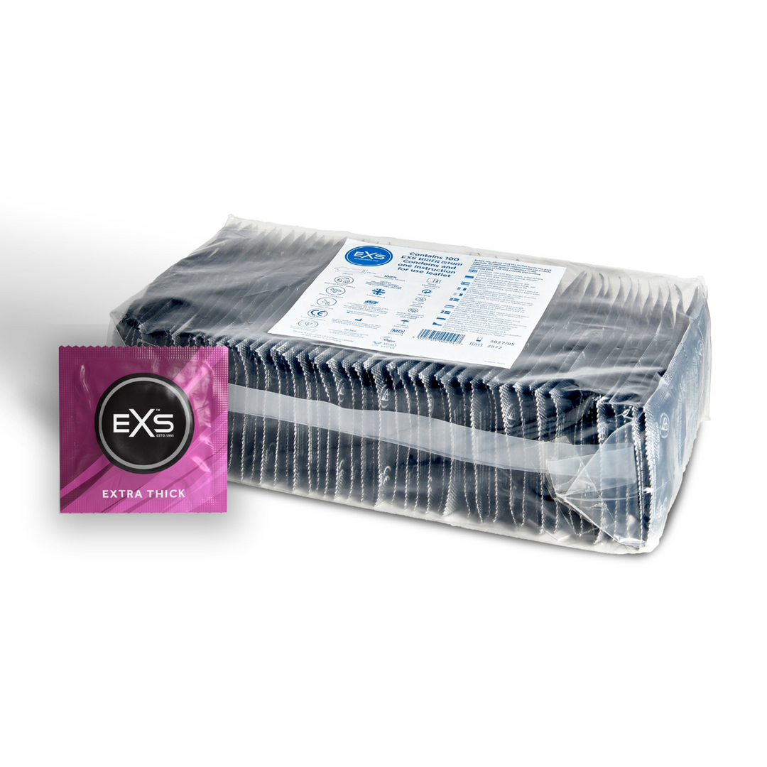 EXS Extra Thick - Condoms - 100 Pieces 2