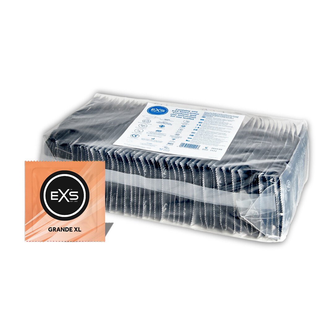 EXS Grande - Extra Large Condoms - 100 pieces 1