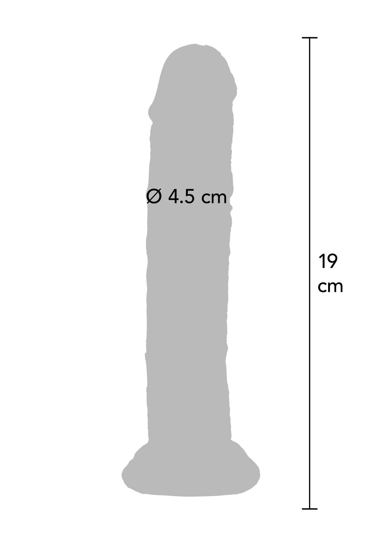Clear Dong TPE 19 cm 4
