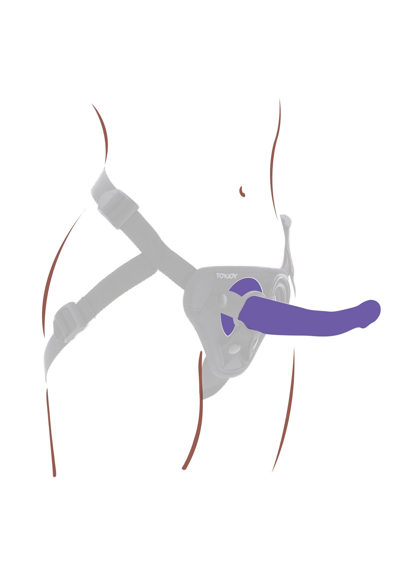 Harness Dong Silicone L 2