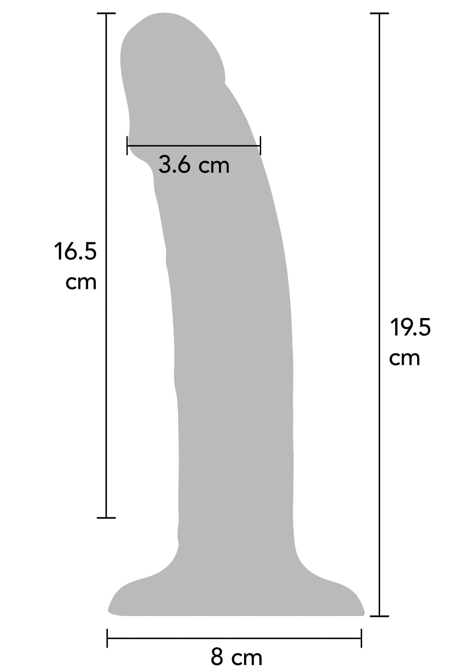 Harness Dong Vibrating Silicone 19.5 cm 4