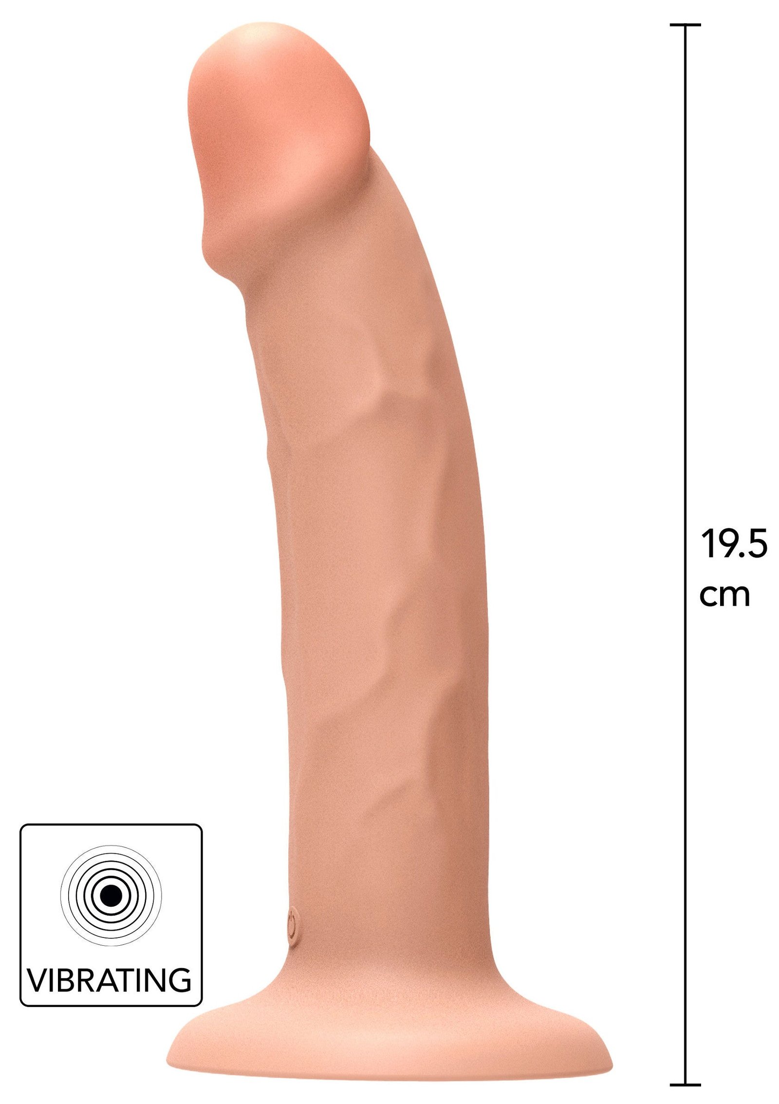 Harness Dong Vibrating Silicone 19.5 cm 3