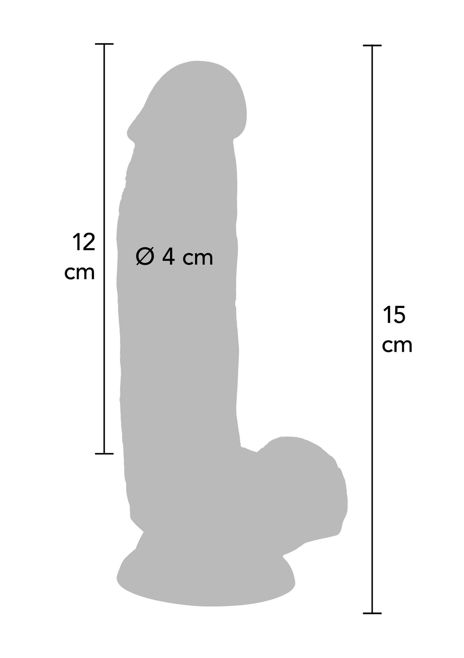 Dildo PVC 15 cm 2