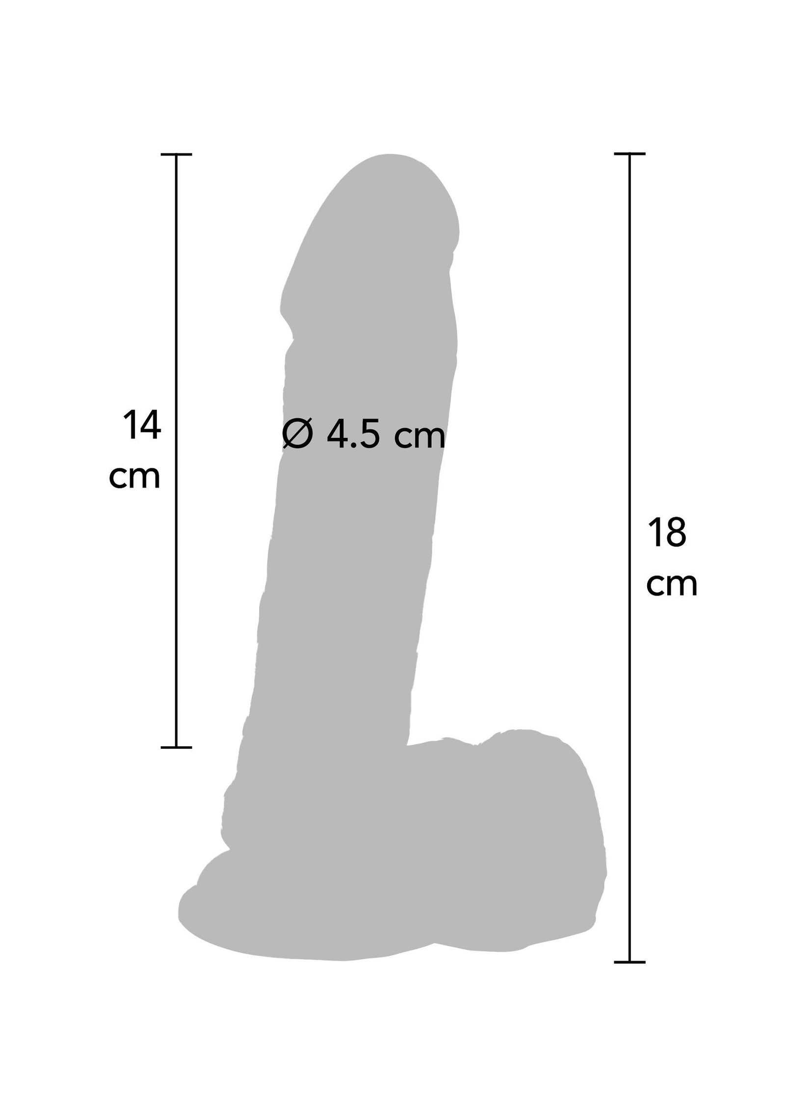 Dildo PVC 18 cm 2