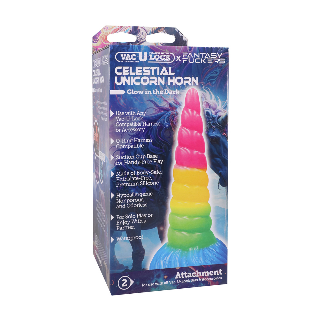 Fantasy Fuckers - Celestial Unicorn Horn - Glow in the Dark - Multicolor 2