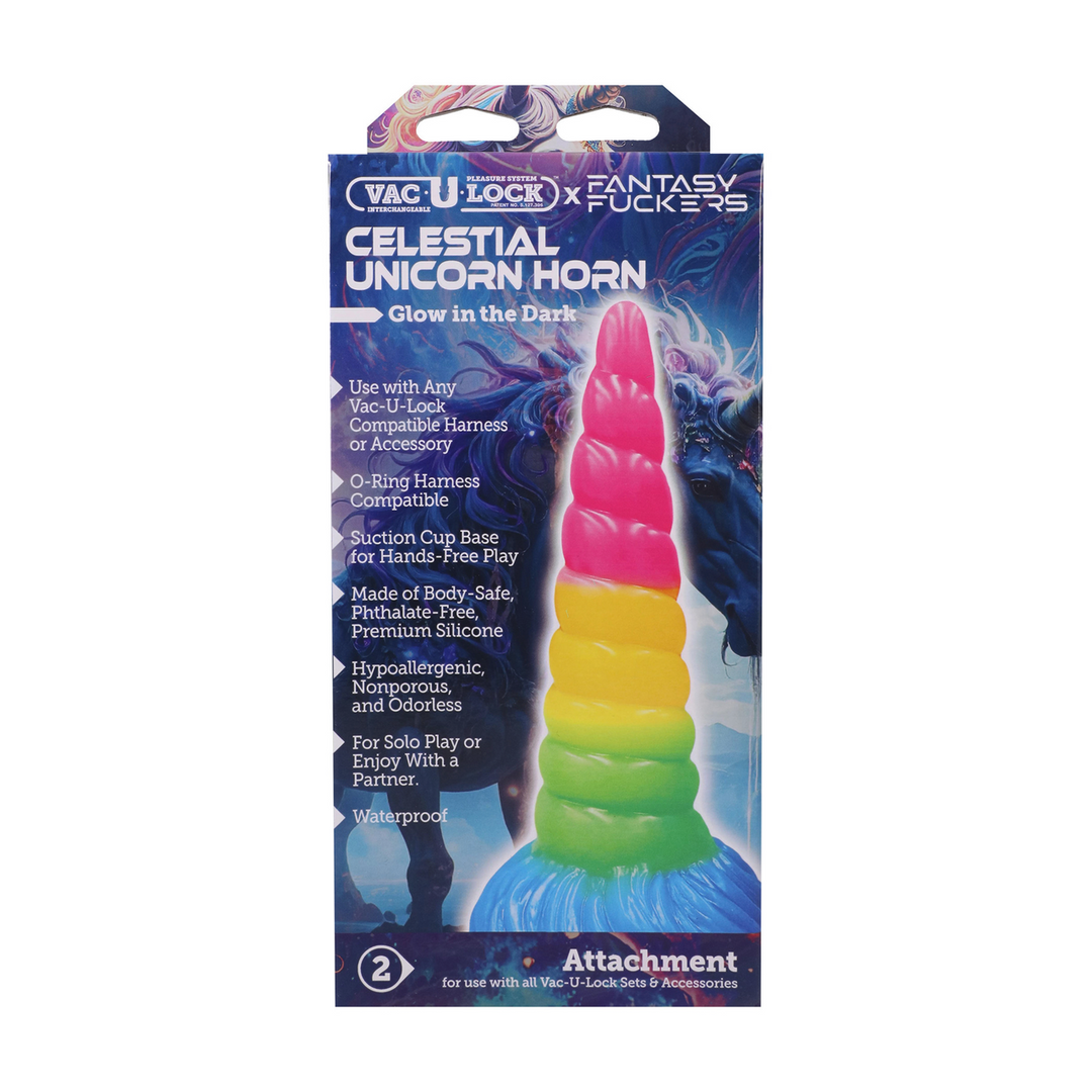 Fantasy Fuckers - Celestial Unicorn Horn - Glow in the Dark - Multicolor 4
