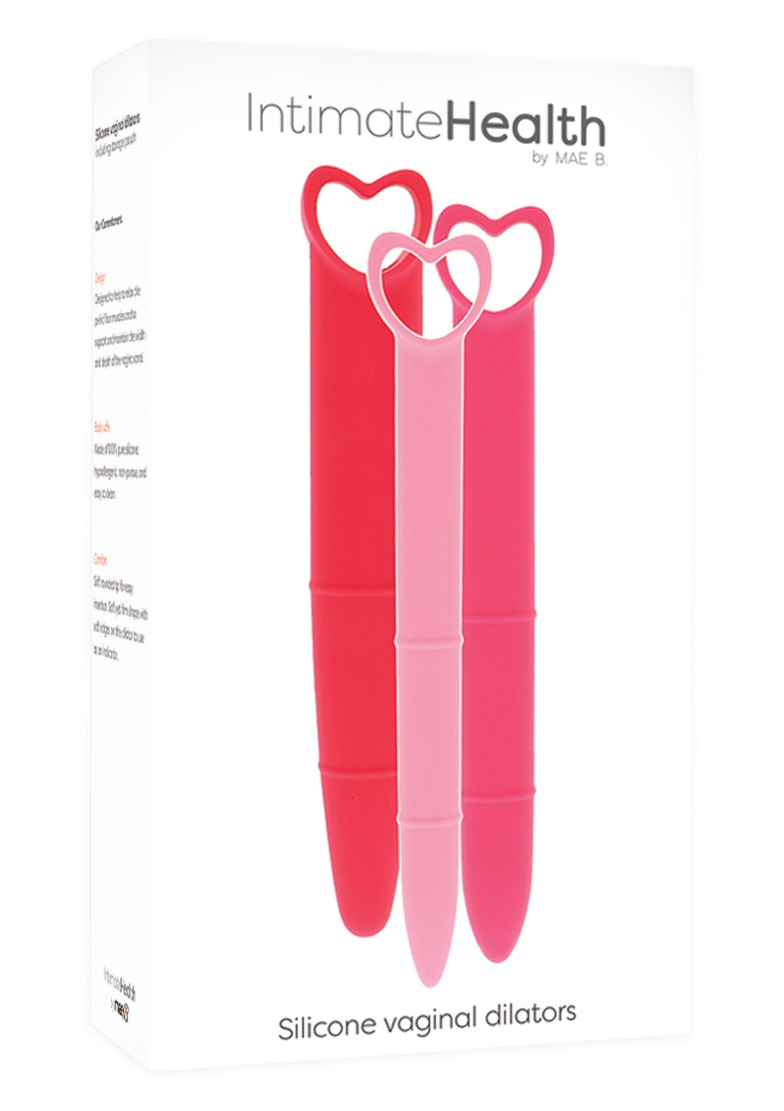 Silicone Vaginal Dilators 3pcs 3