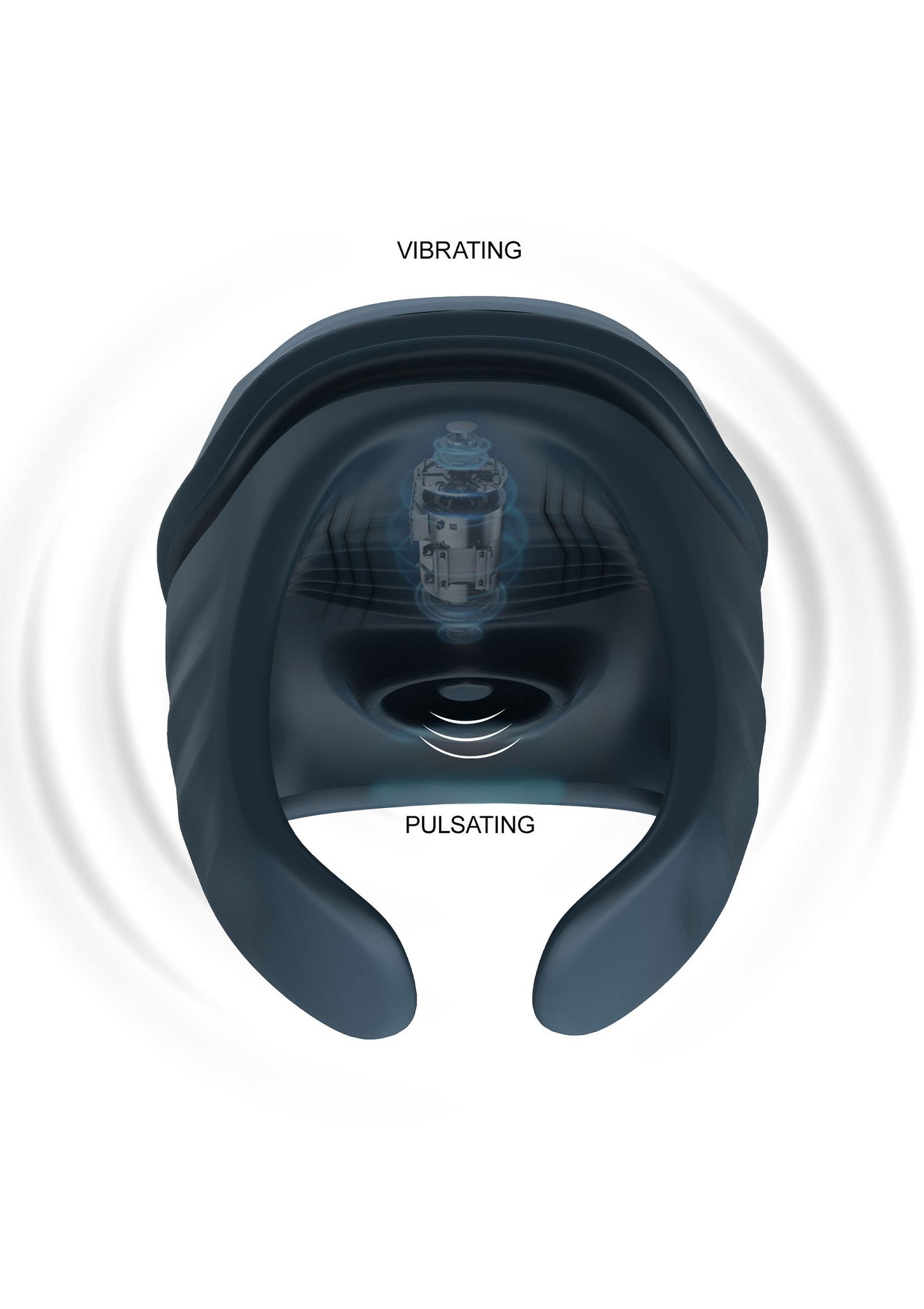 Nova Pulsating Squeezable Stroker 6