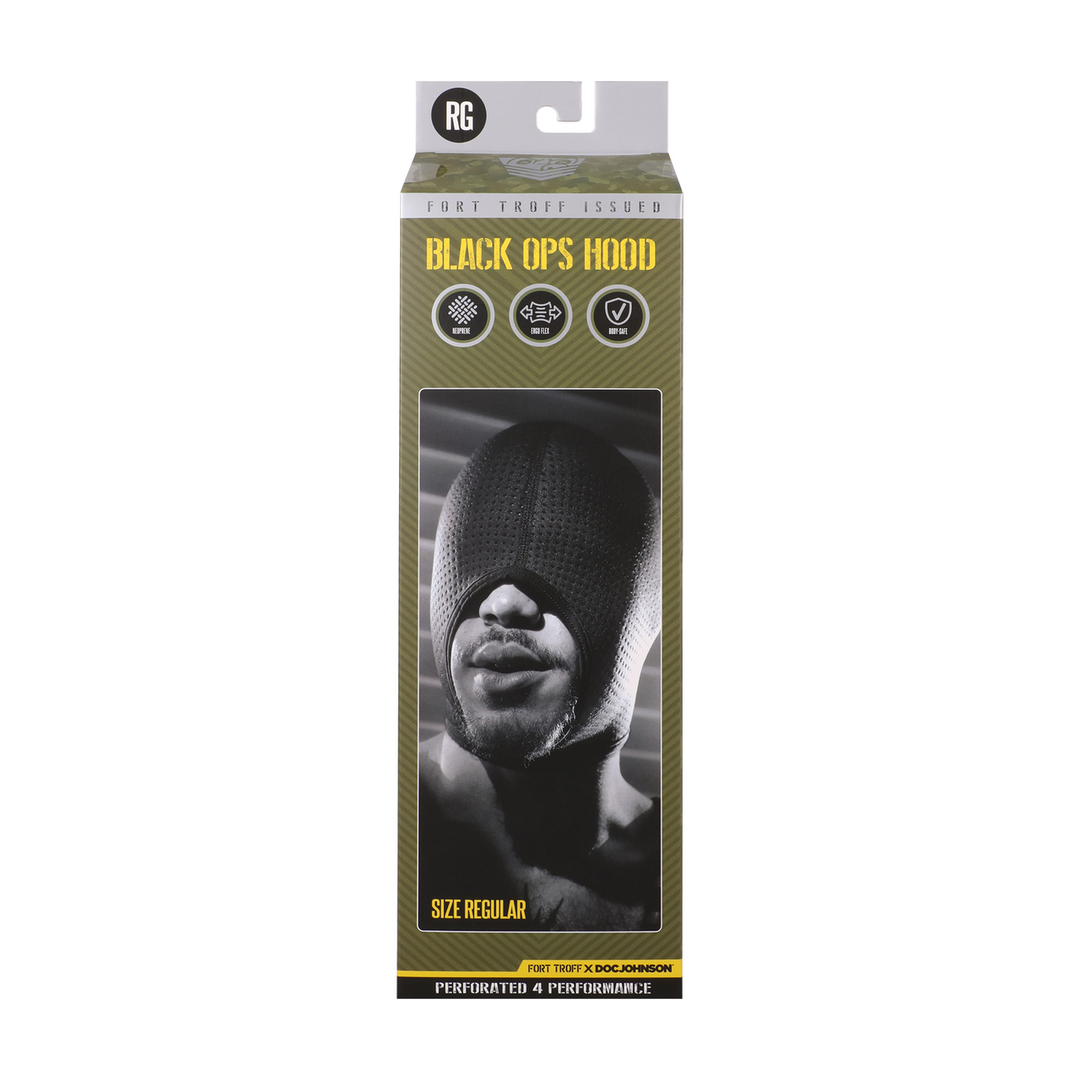 Black Ops Hood - Regular - Black 2