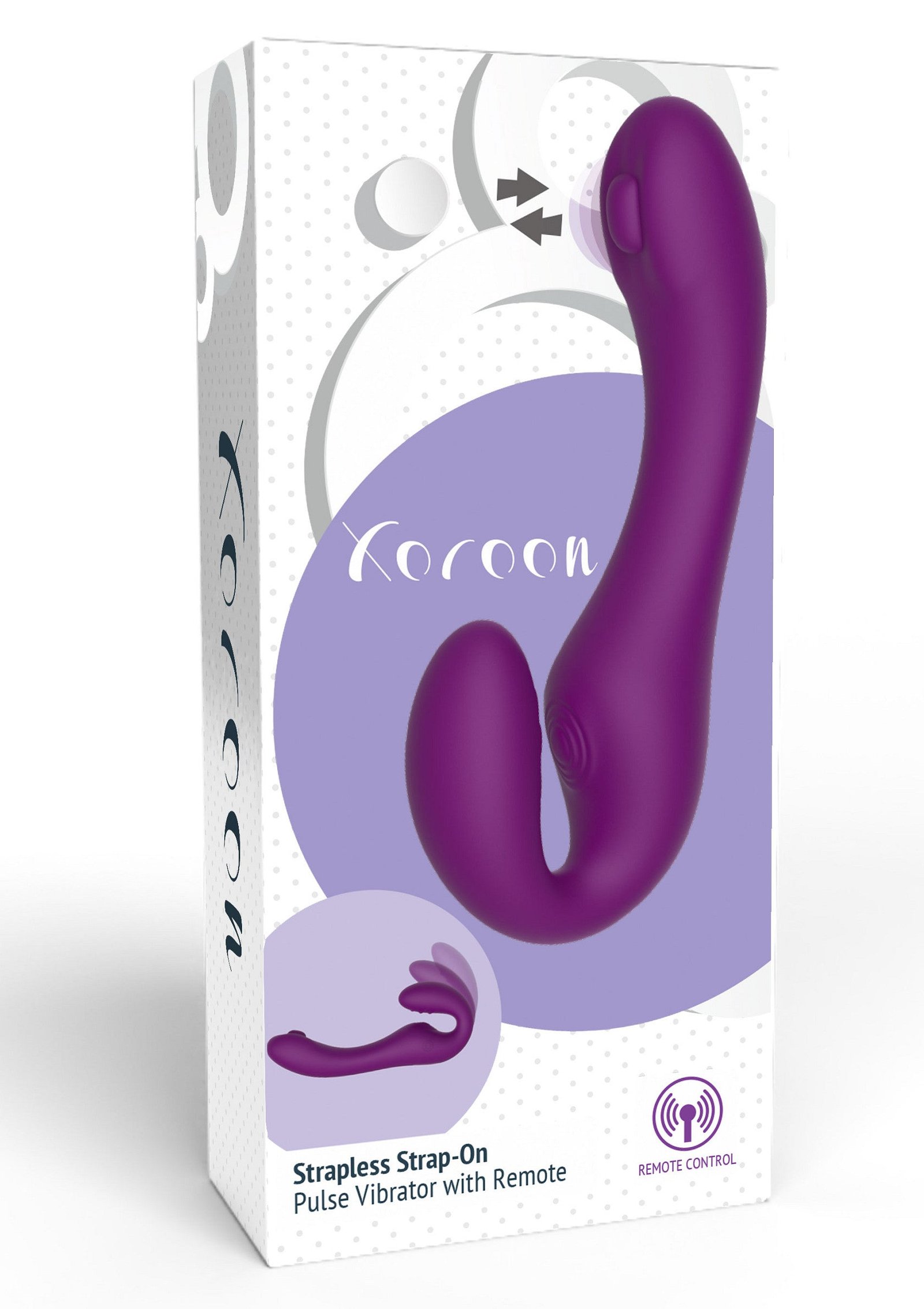 Strapless Strap-On Pulse Vibrator 3