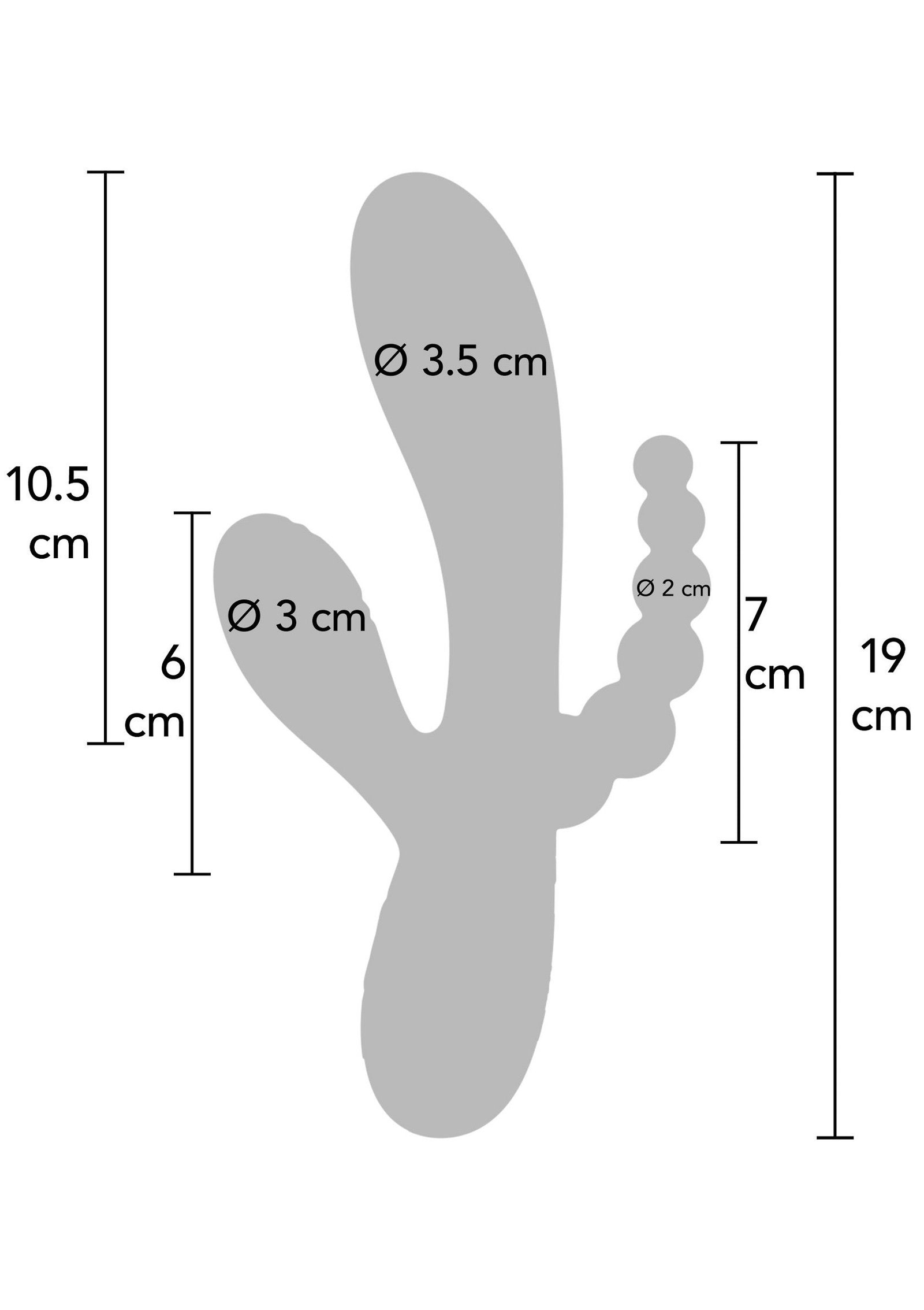Triple Love Vibrator 2