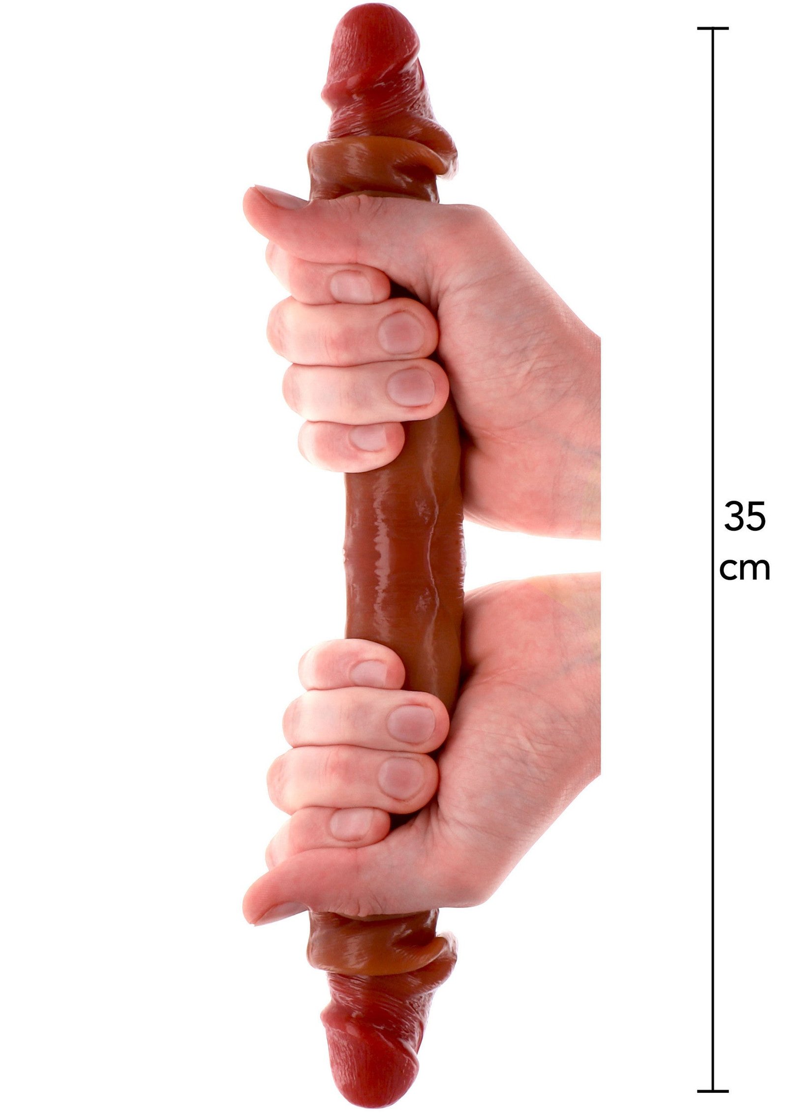 Foreskin Double Dong Silicone 35 cm 1