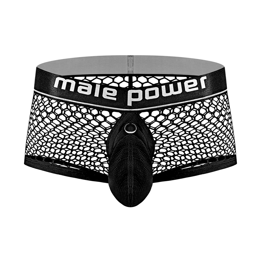 Mini Cock Ring Short - M - Black 5