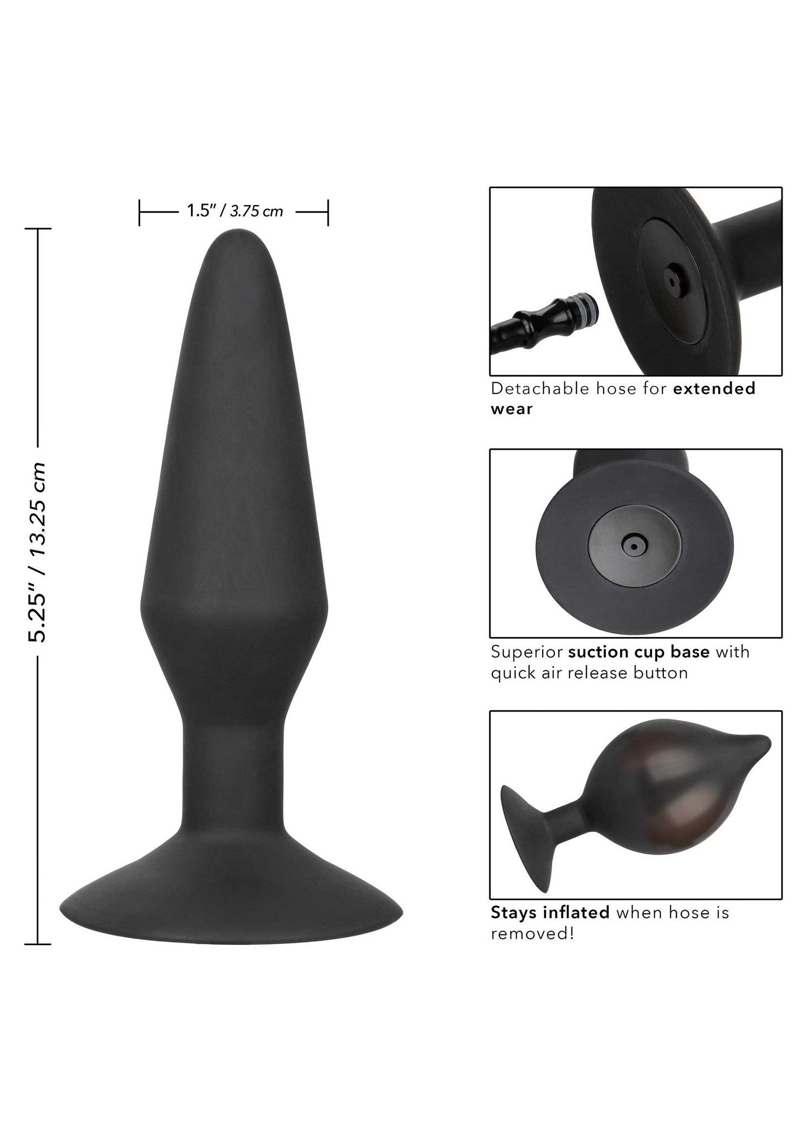 Large Silicone Inflatable Plug 4
